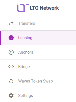 Leasing LTO Coins to node